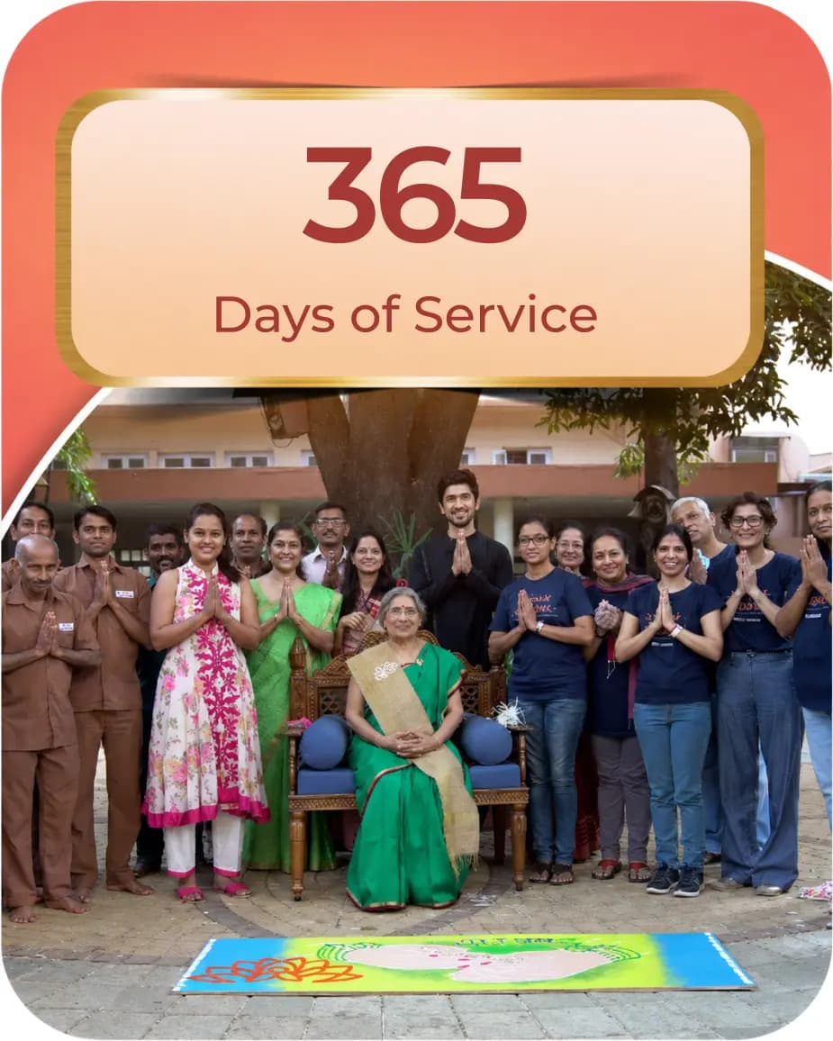 365 days of service — Annam Brahma impact 365 days of service — Annam Brahma impact
