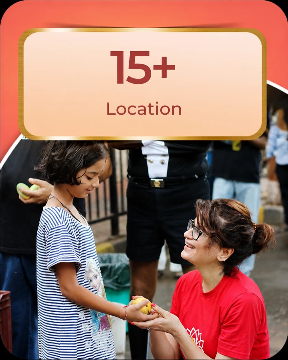 15+ locations — Annam Brahma impact 15+ locations — Annam Brahma impact