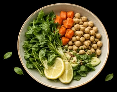 Support the Mission to Fight Hunger Hands serving a nutritious meal on a plate